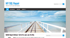 Desktop Screenshot of mysqlrepair.org